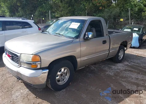 1999 GMC Sierra 1500 Sle z USA, uszkodzony, nr VIN 1GTEC14T9XZ522042